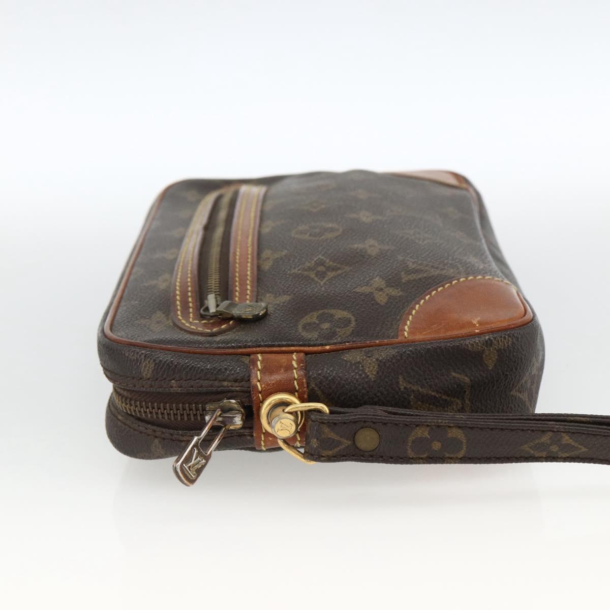 LOUIS VUITTON Monogram Marly Dragonne GM Clutch Bag M51825 LV Auth ka2970