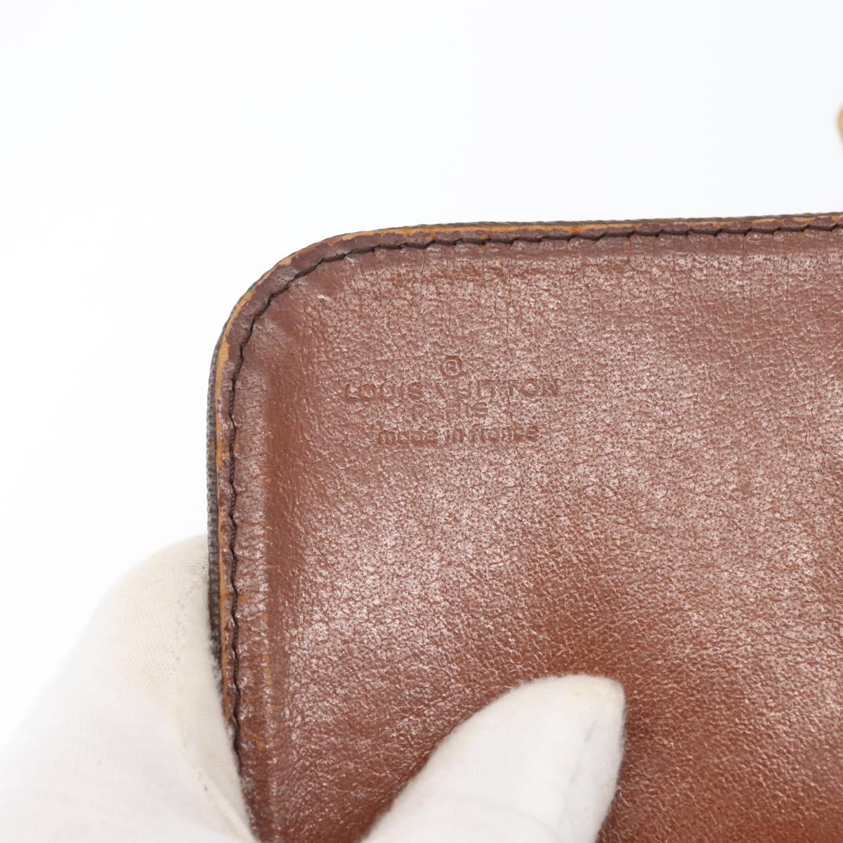 LOUIS VUITTON Monogram Cartouchiere MM Bag Vintage M51253 LV Auth ka2974