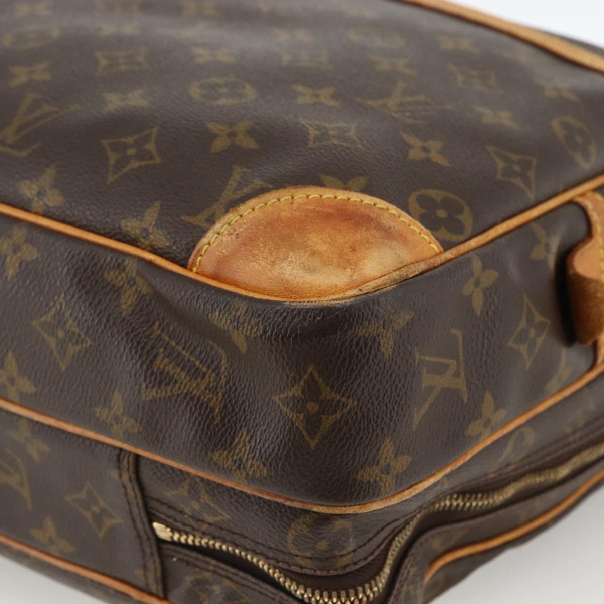 LOUIS VUITTON Porte Documents Voyage 2 Compartments Briefcase M53362 Auth ka2986