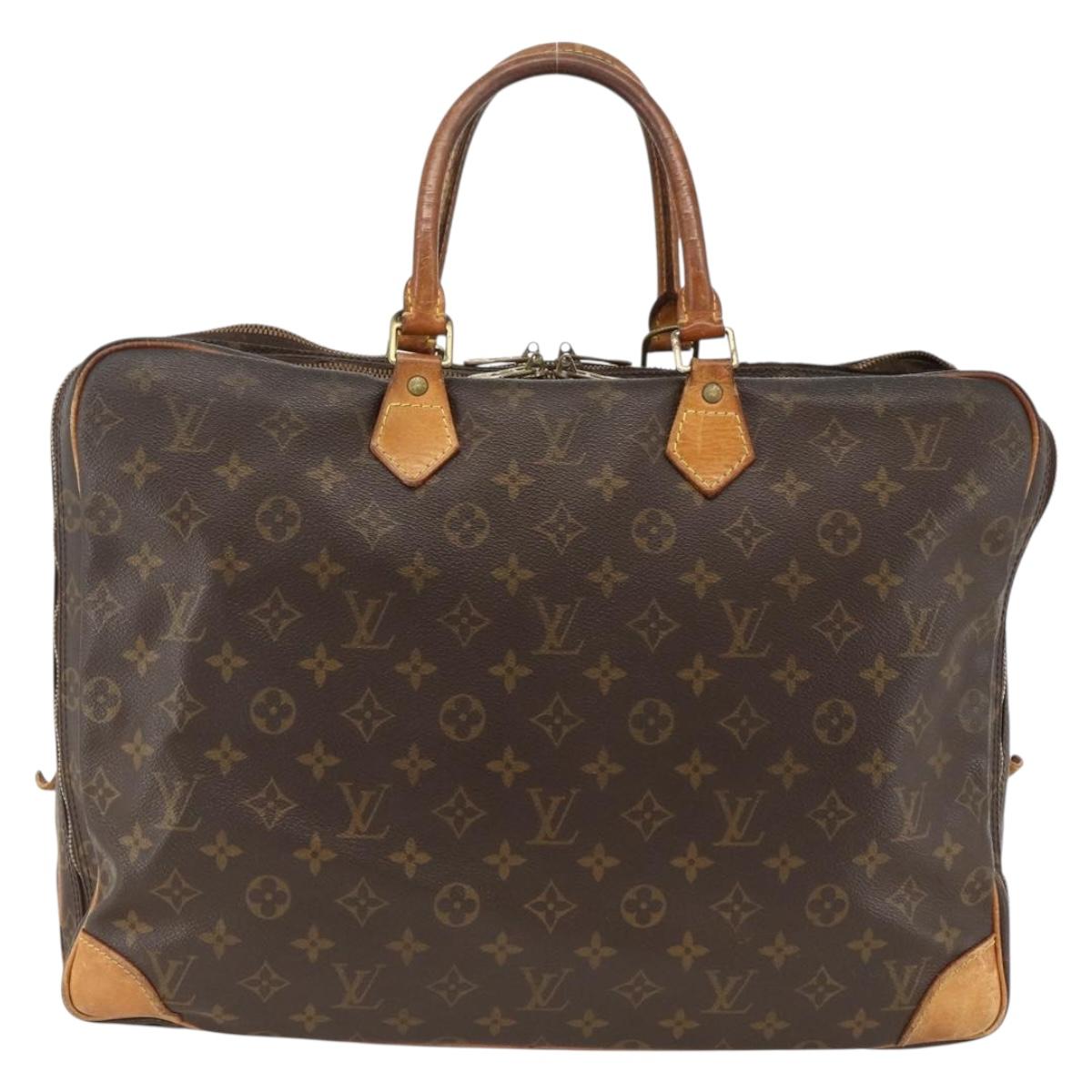 LOUIS VUITTON Porte Documents Voyage 2 Compartments Briefcase M53362 Auth ka2986