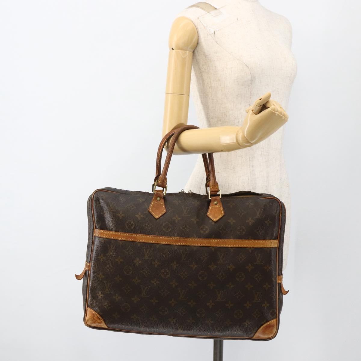 LOUIS VUITTON Porte Documents Voyage 2 Compartments Briefcase M53362 Auth ka2986