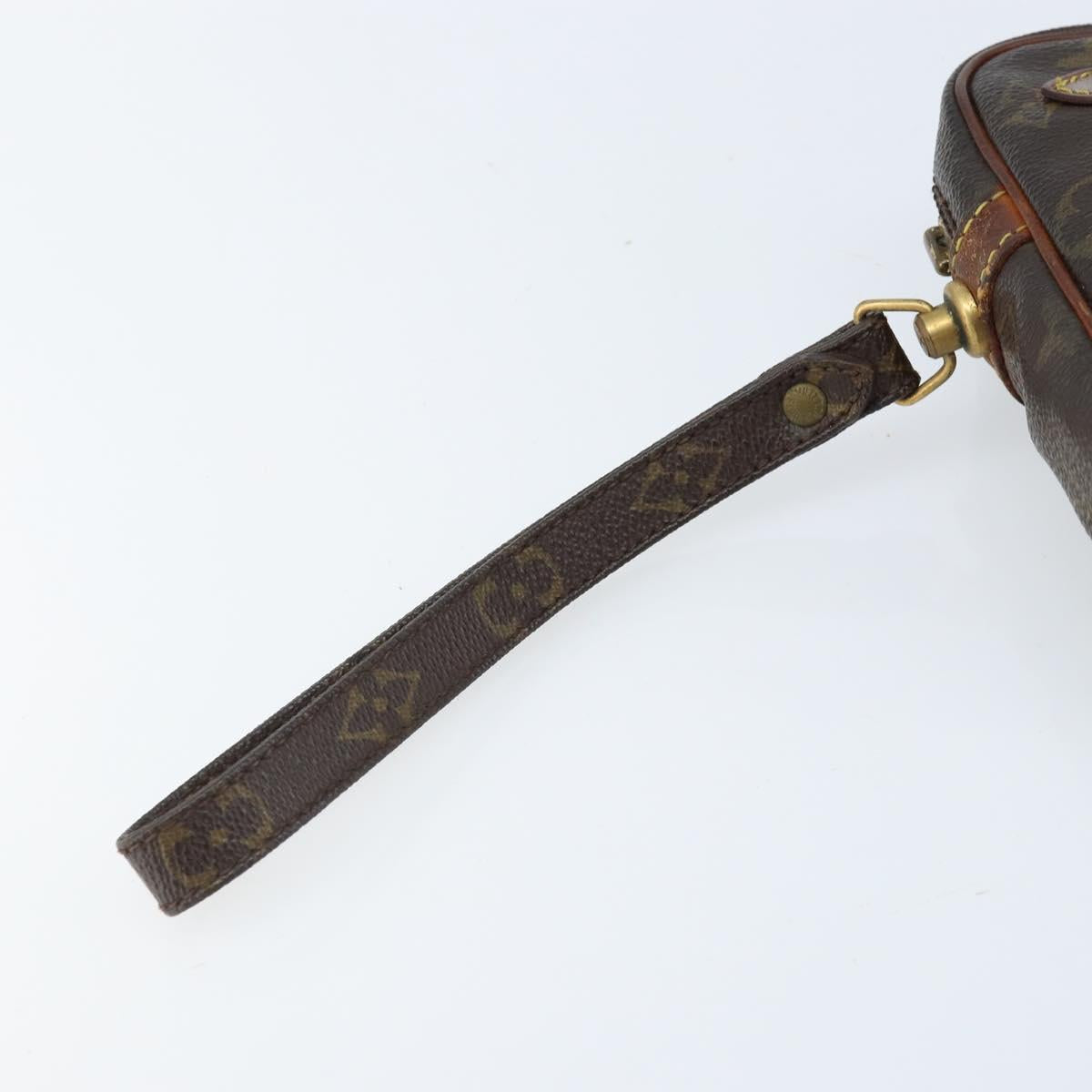 LOUIS VUITTON Monogram Marly Dragonne GM Clutch Bag M51825 LV Auth ka2987