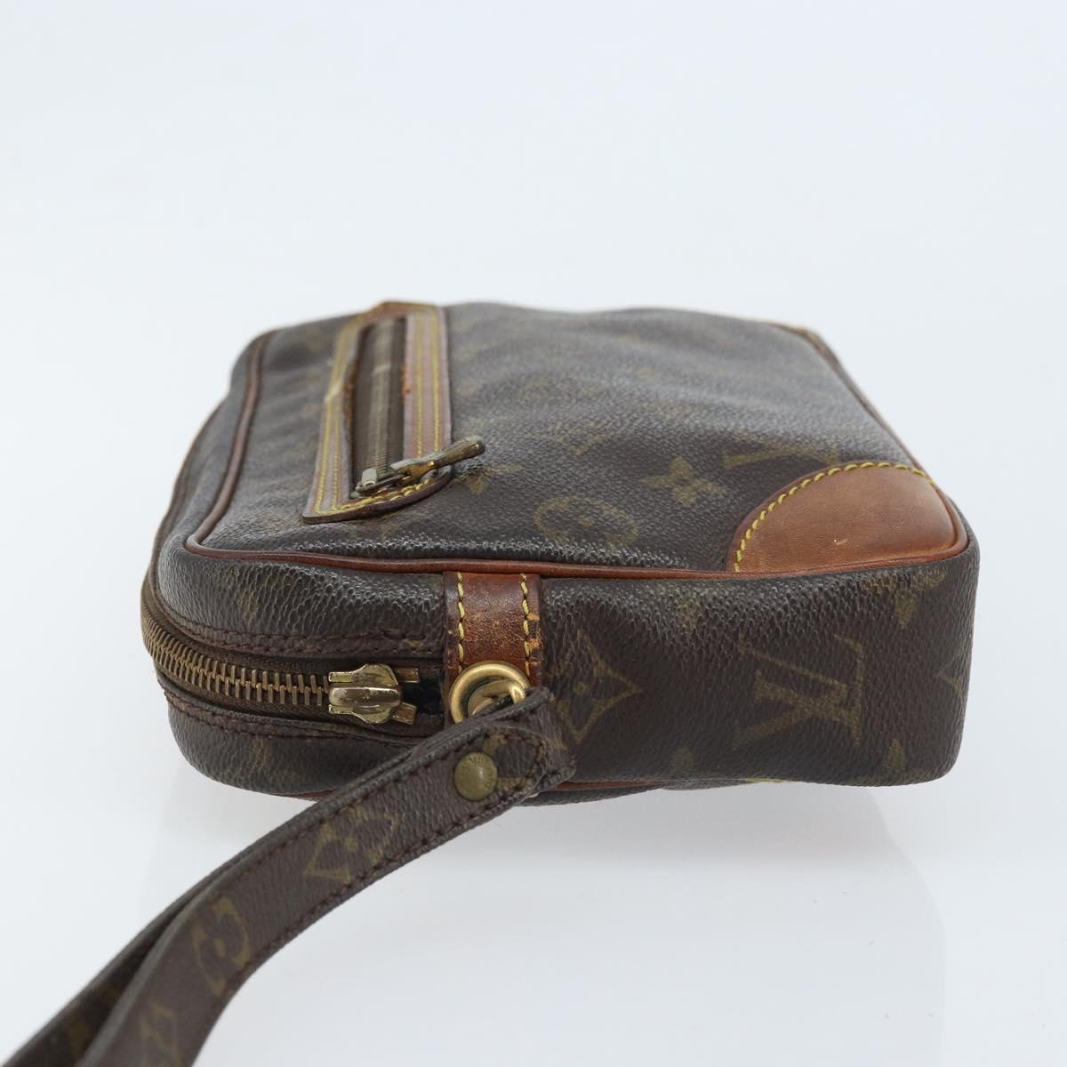 LOUIS VUITTON Monogram Marly Dragonne GM Clutch Bag M51825 LV Auth ka2987