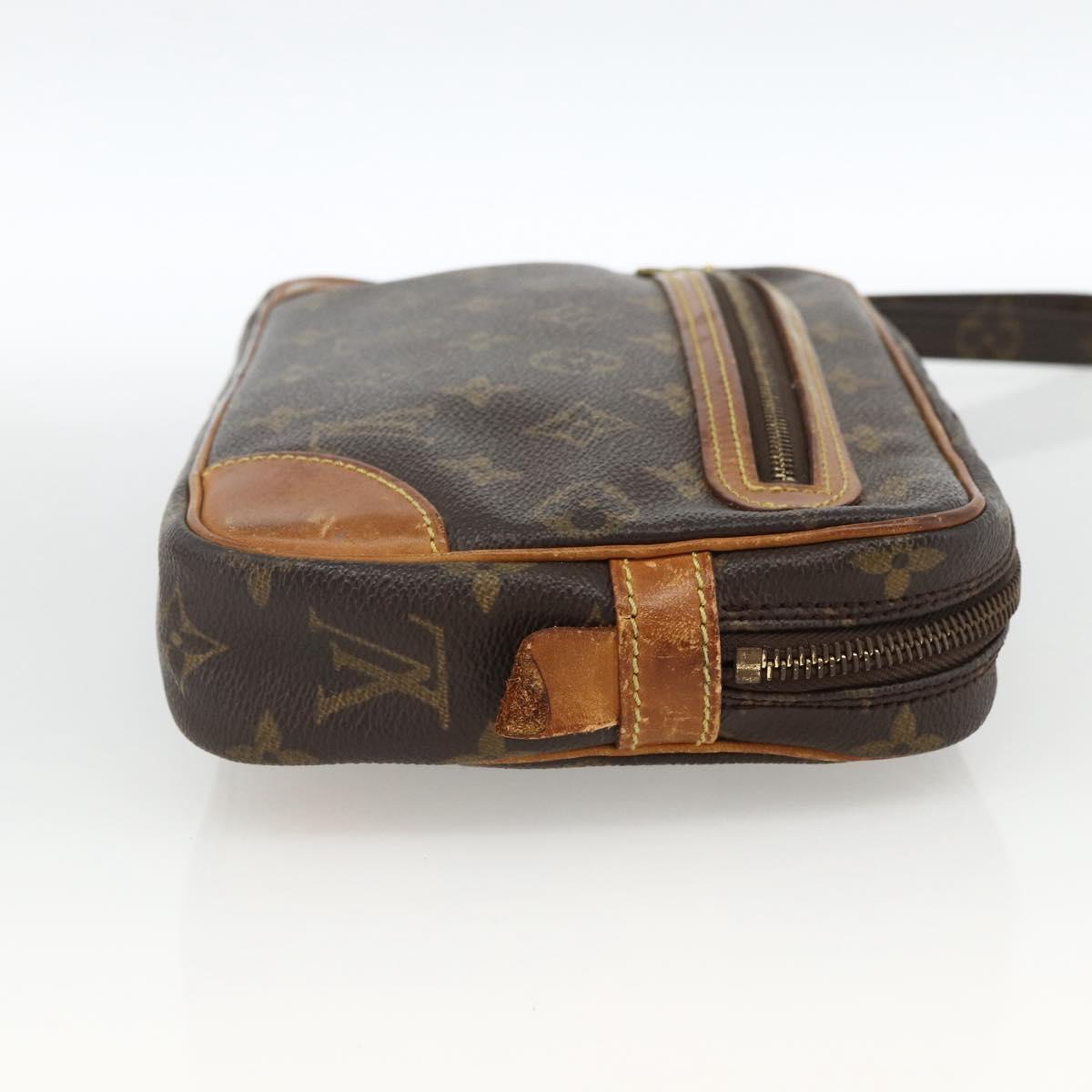 LOUIS VUITTON Monogram Marly Dragonne GM Clutch Bag M51825 LV Auth ka3002