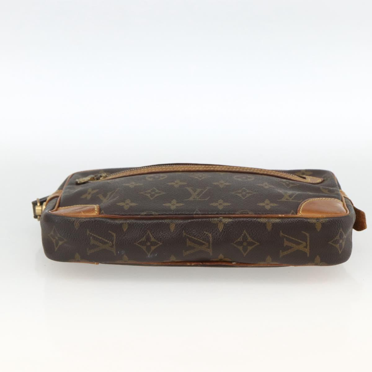LOUIS VUITTON Monogram Marly Dragonne GM Clutch Bag M51825 LV Auth ka3002