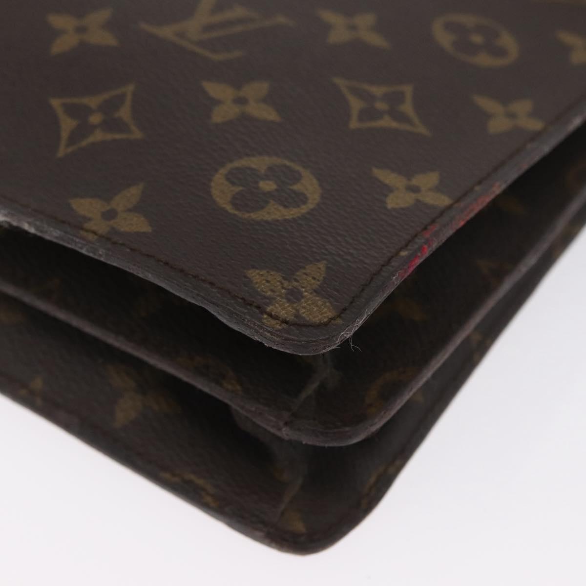 LOUIS VUITTON Monogram Serviette Conseiller Briefcase M53331 LV Auth ka3020