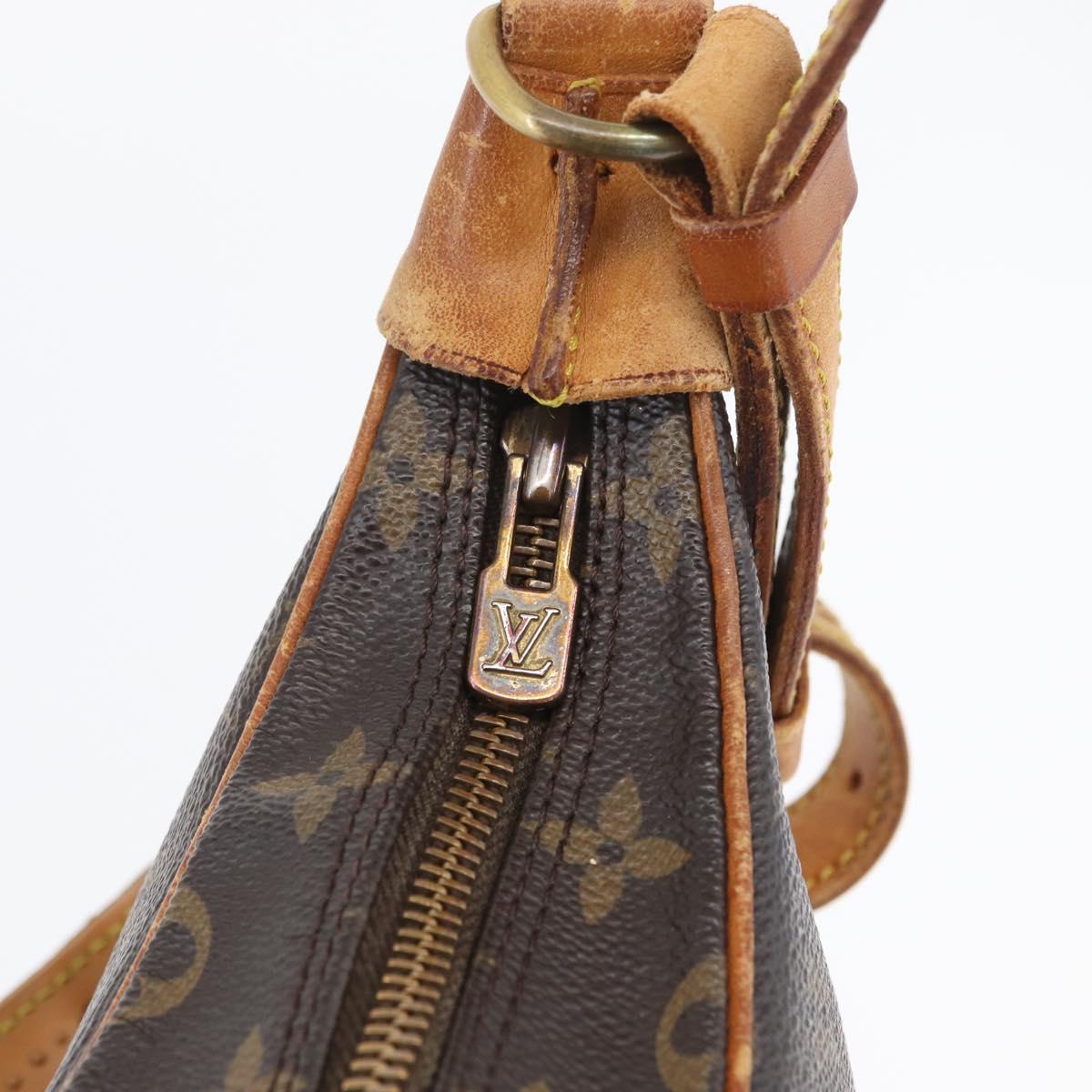 LOUIS VUITTON Monogram Boulogne 30 Shoulder Bag M51265 LV Auth ka3032