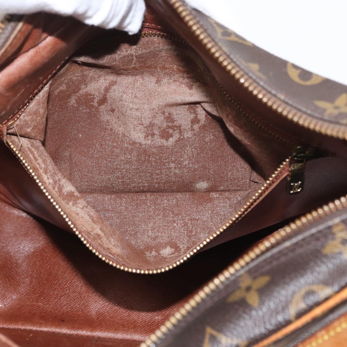 LOUIS VUITTON Monogram Boulogne 30 Shoulder Bag M51265 LV Auth ka3032