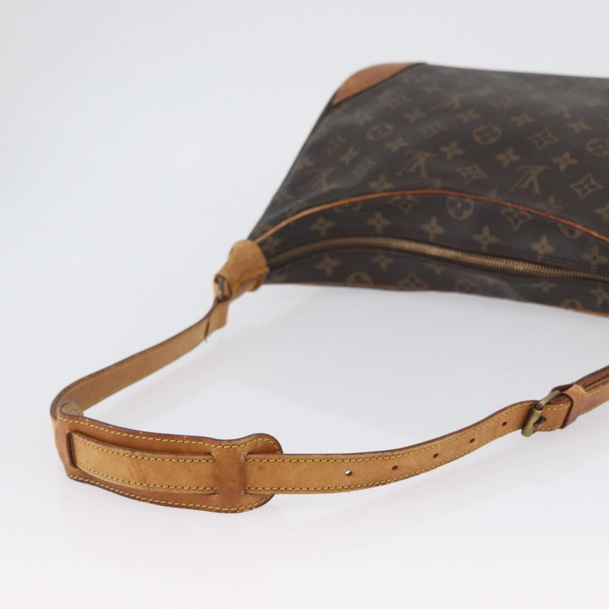 LOUIS VUITTON Monogram Boulogne 30 Shoulder Bag M51265 LV Auth ka3032