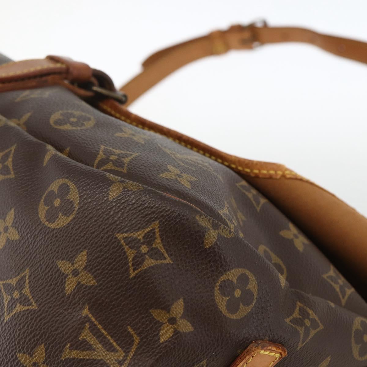 LOUIS VUITTON Monogram Saumur 35 Shoulder Bag M42254 LV Auth ka3044
