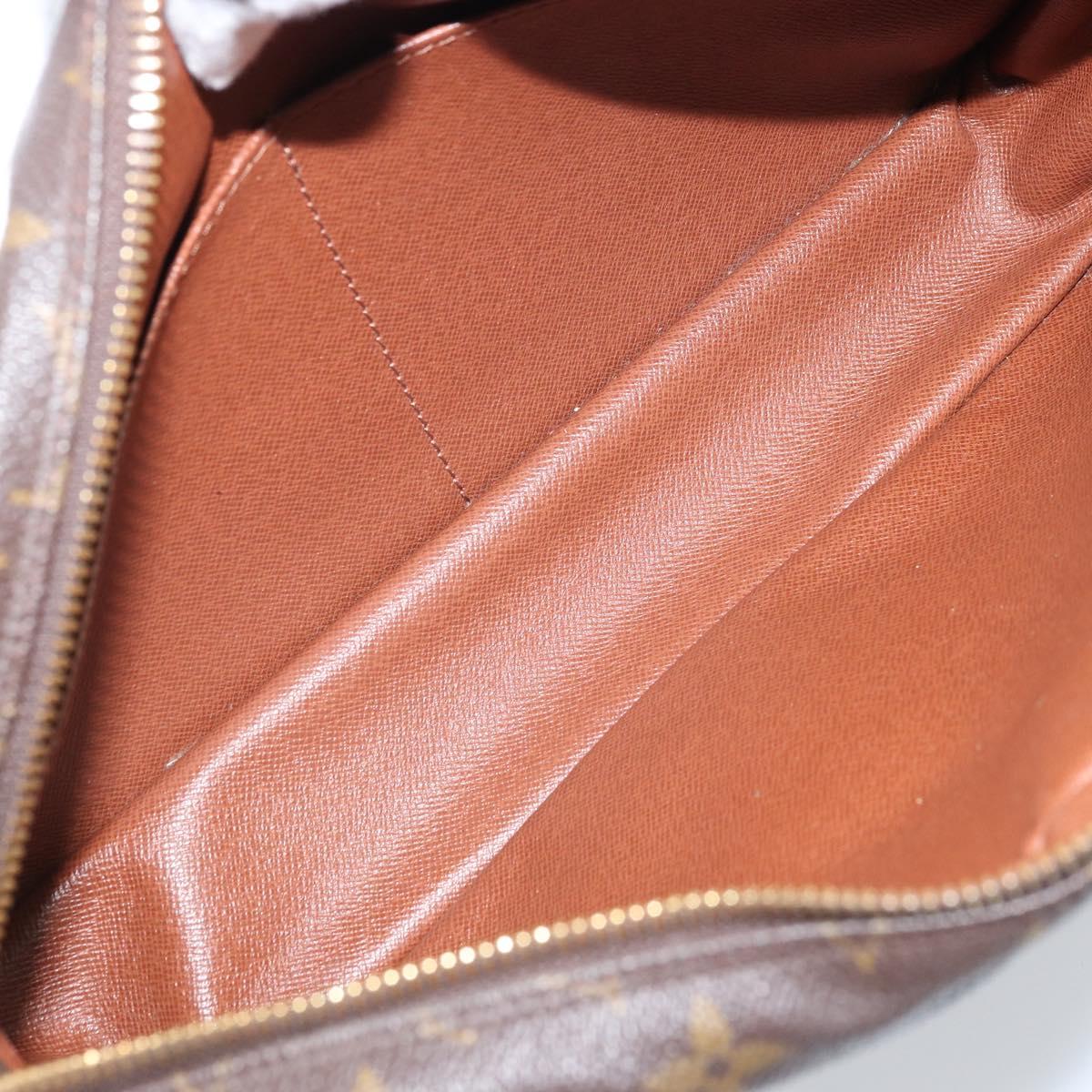 LOUIS VUITTON Monogram Compiegne 28 Clutch Bag M51845 LV Auth ka3057