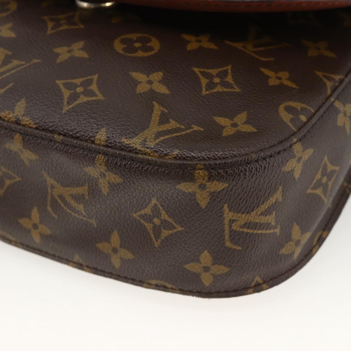 LOUIS VUITTON Monogram Saint Cloud GM Shoulder Bag M51242 LV Auth ka3062