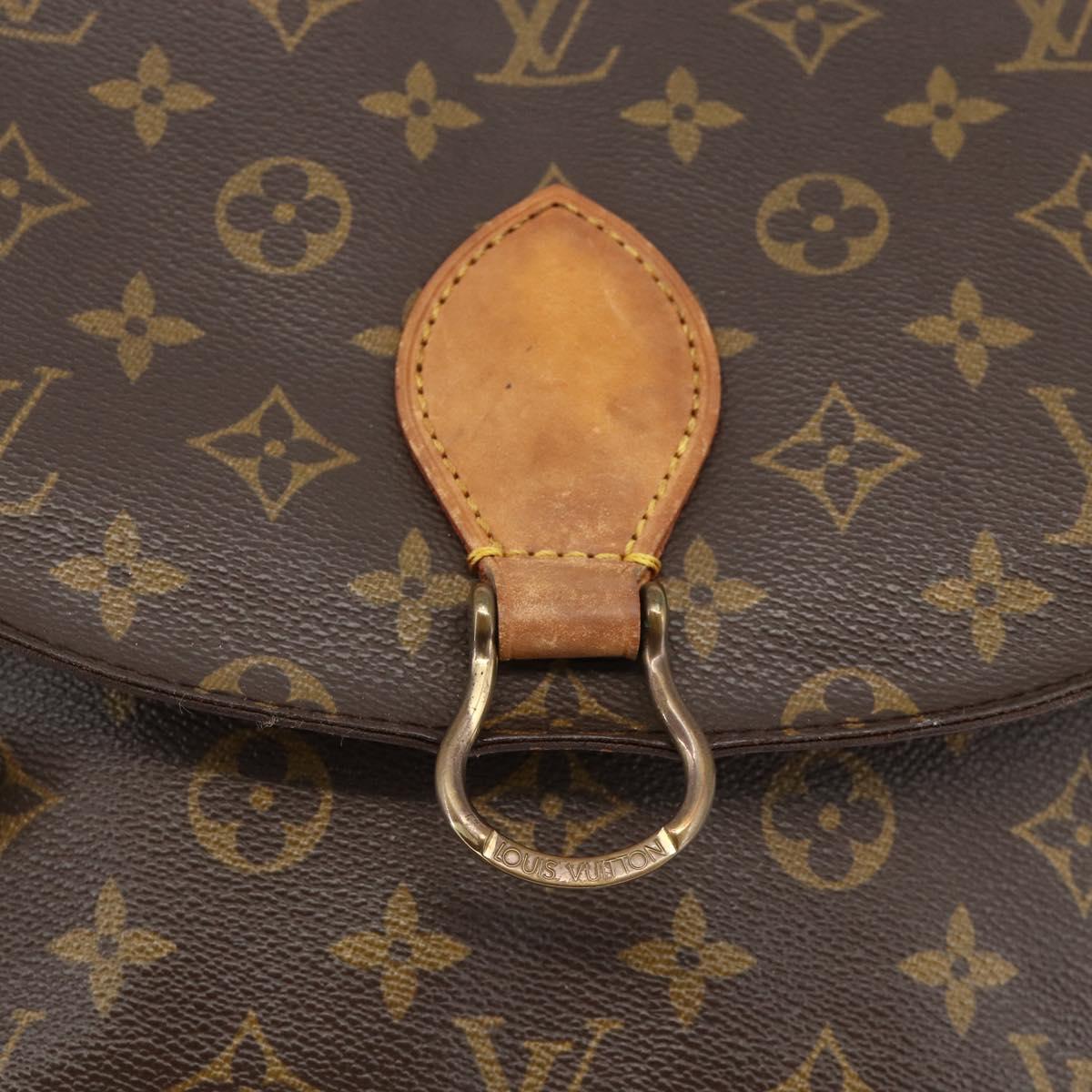 LOUIS VUITTON Monogram Saint Cloud GM Shoulder Bag M51242 LV Auth ka3062