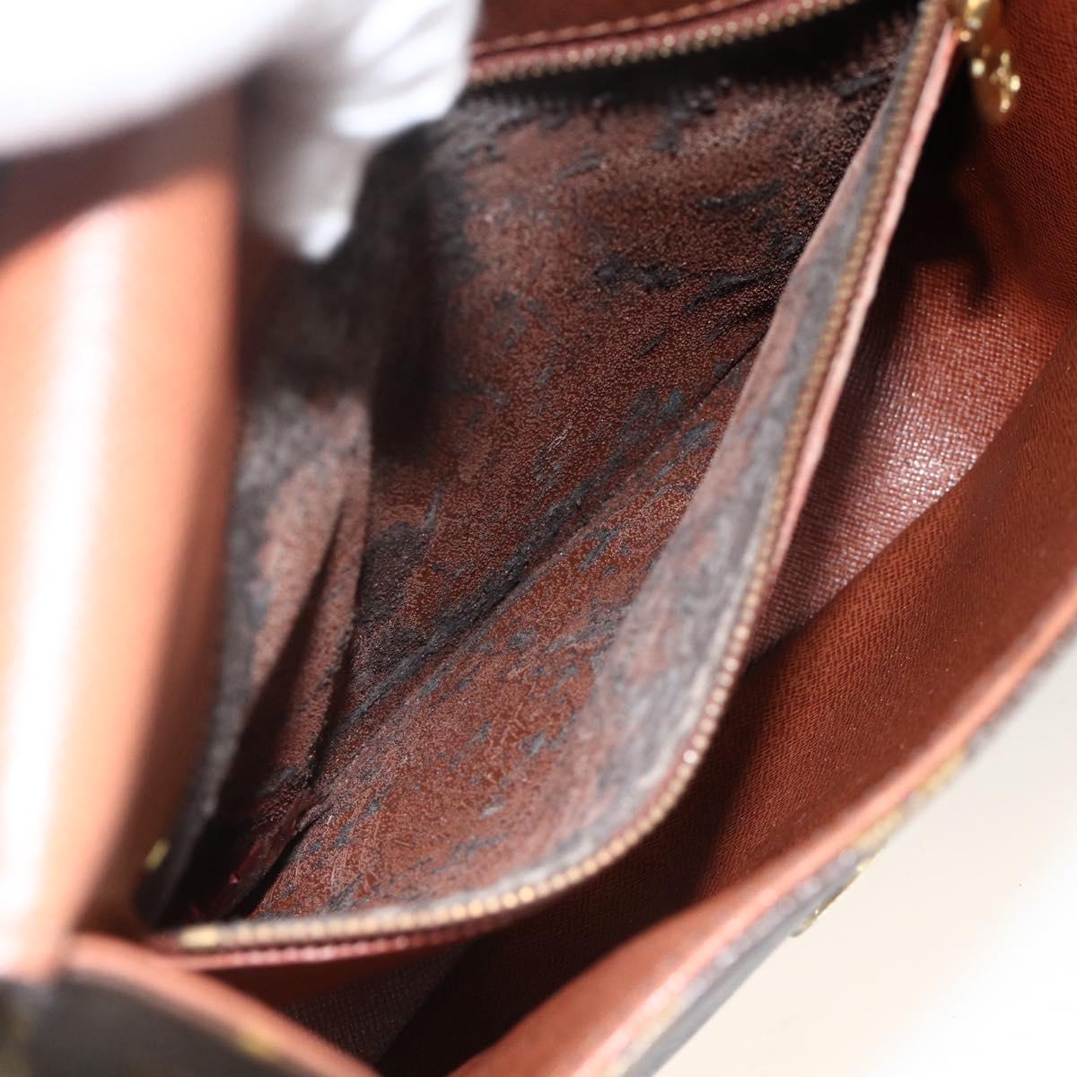 LOUIS VUITTON Monogram Saint Cloud GM Shoulder Bag M51242 LV Auth ka3062