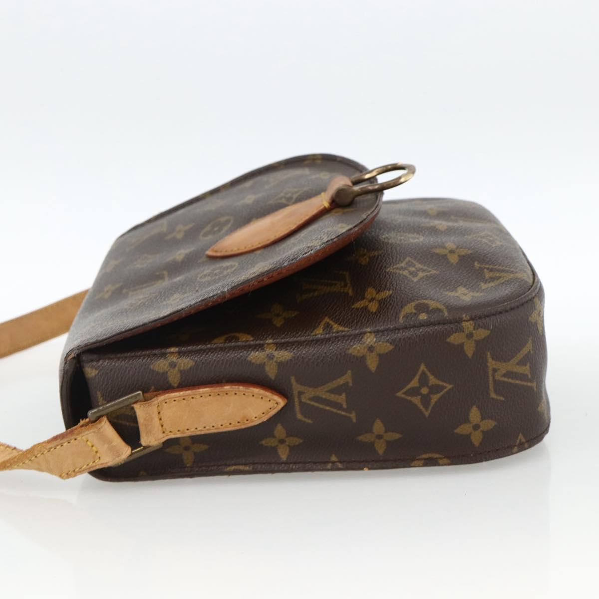 LOUIS VUITTON Monogram Saint Cloud GM Shoulder Bag M51242 LV Auth ka3062
