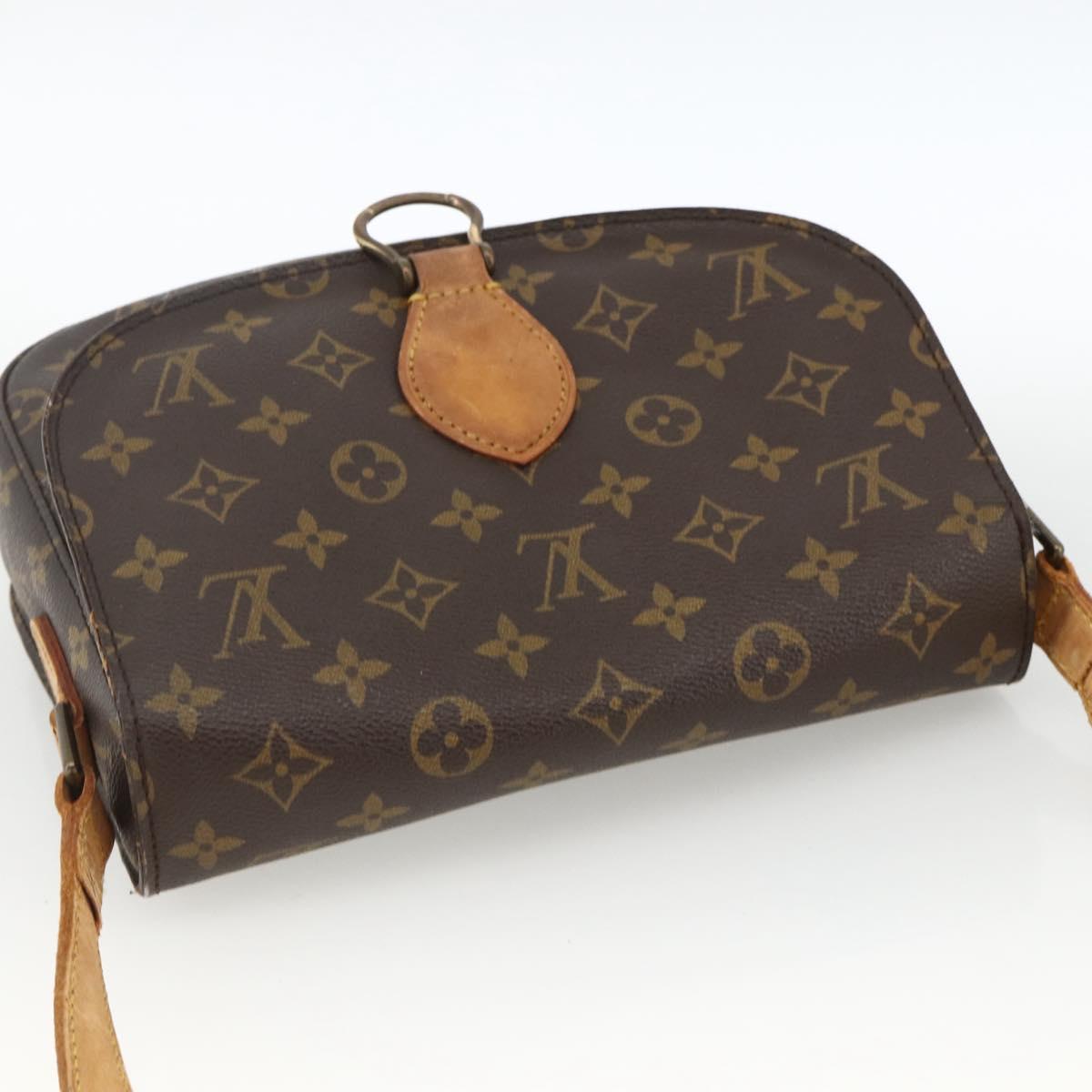 LOUIS VUITTON Monogram Saint Cloud GM Shoulder Bag M51242 LV Auth ka3062
