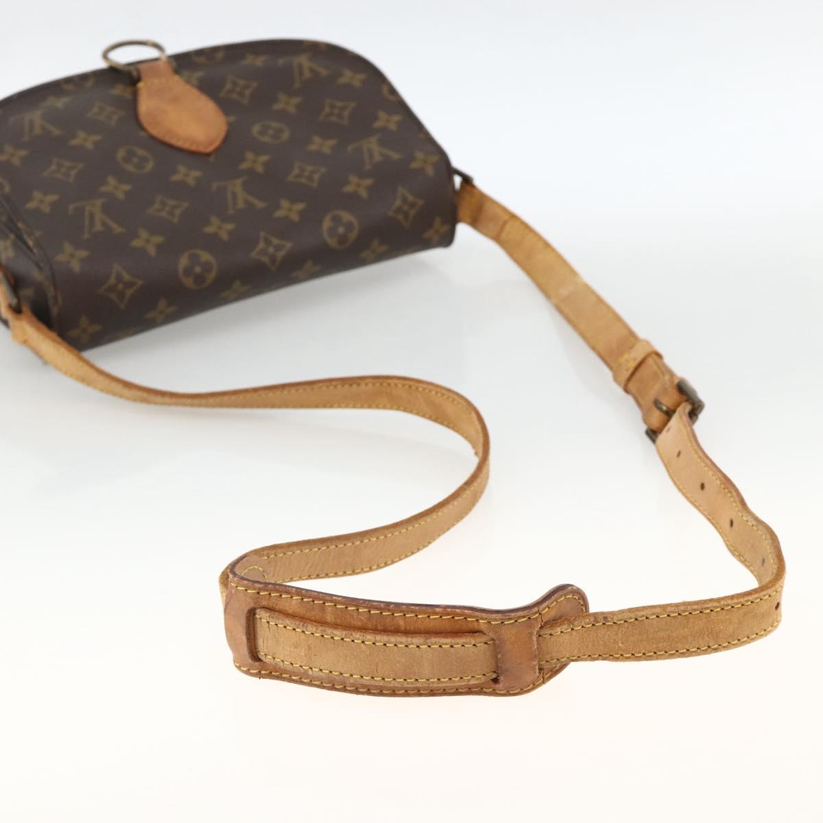 LOUIS VUITTON Monogram Saint Cloud GM Shoulder Bag M51242 LV Auth ka3062