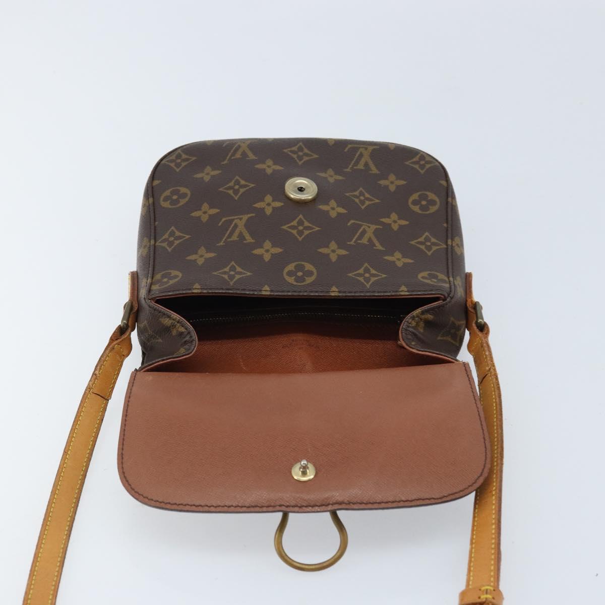 LOUIS VUITTON Monogram Saint Cloud MM Shoulder Bag M51243 LV Auth ka3066
