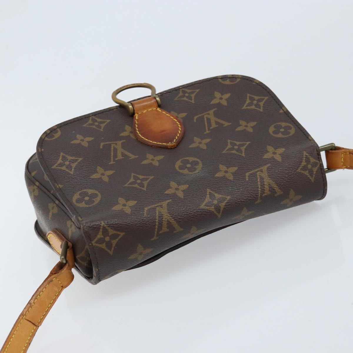 LOUIS VUITTON Monogram Saint Cloud MM Shoulder Bag M51243 LV Auth ka3066