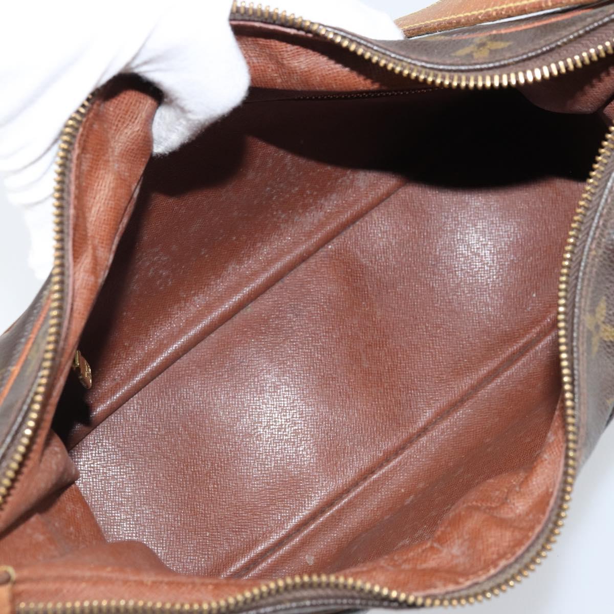 LOUIS VUITTON Monogram Boulogne 30 Shoulder Bag M51265 LV Auth ka3080