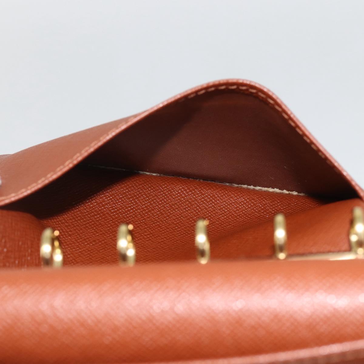 LOUIS VUITTON Monogram Agenda PM Day Planner Cover R20005 LV Auth ka3089