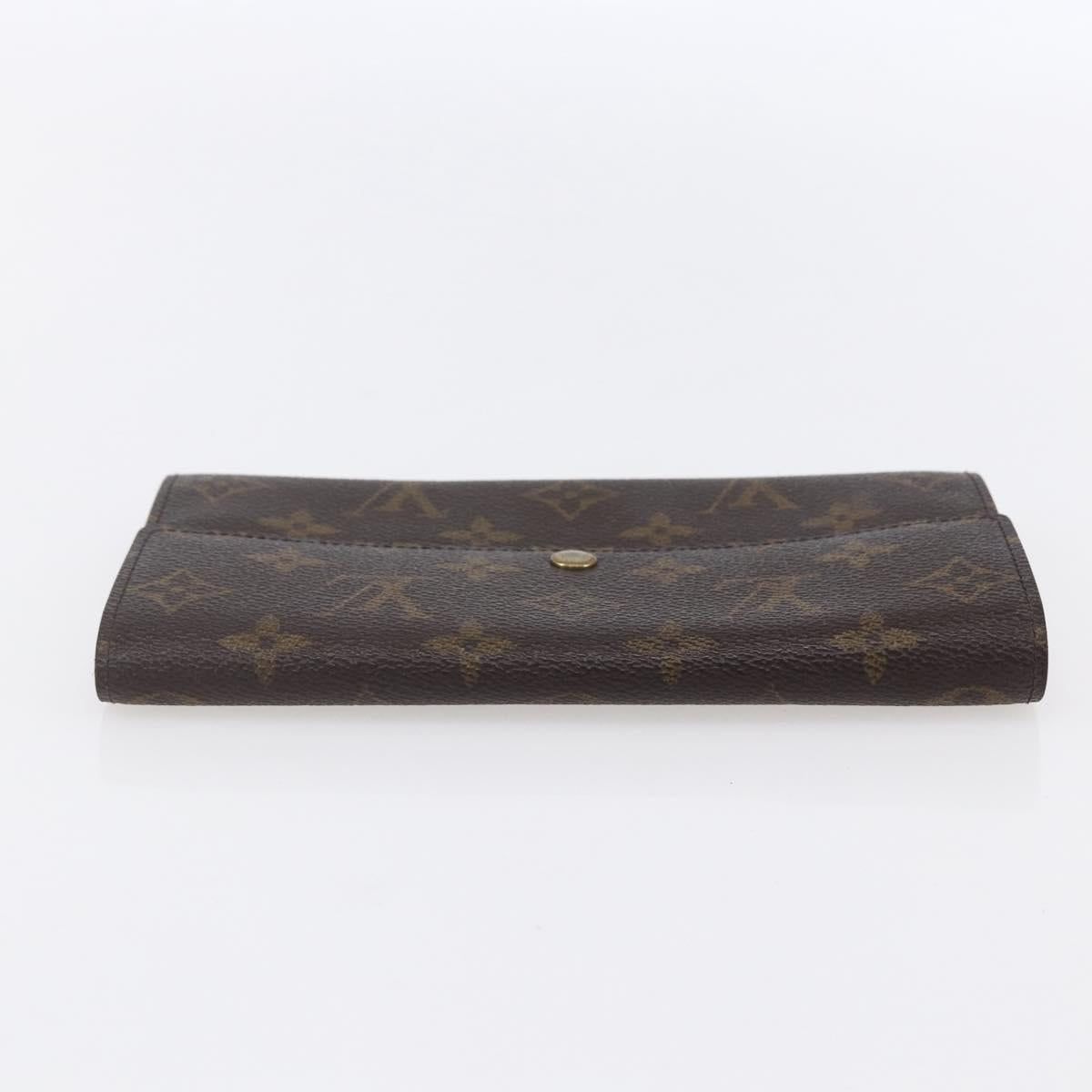 LOUIS VUITTON Monogram Portefeuille Sarah Long Wallet M61734 LV Auth ka309