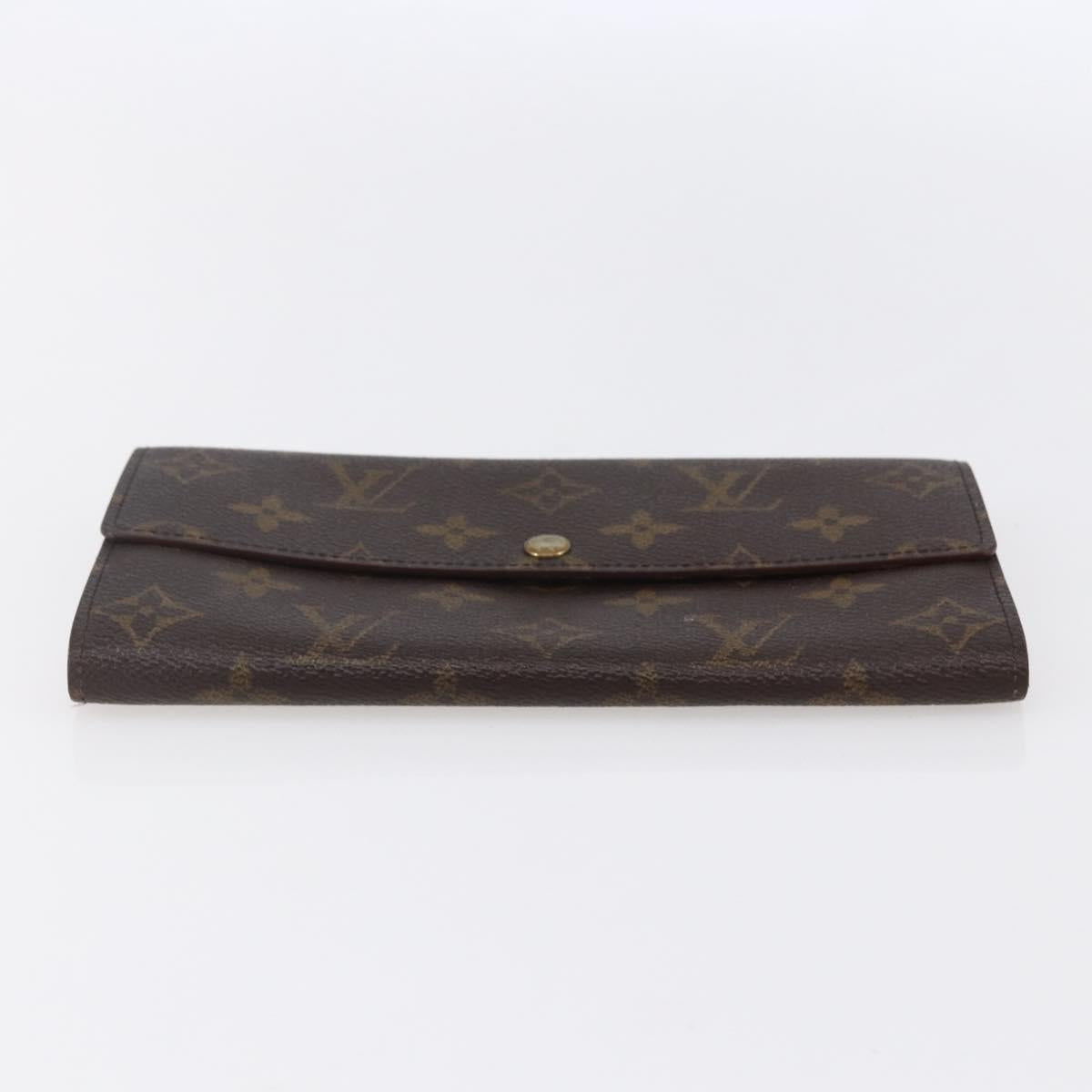 LOUIS VUITTON Monogram Portefeuille Sarah Long Wallet M61734 LV Auth ka309