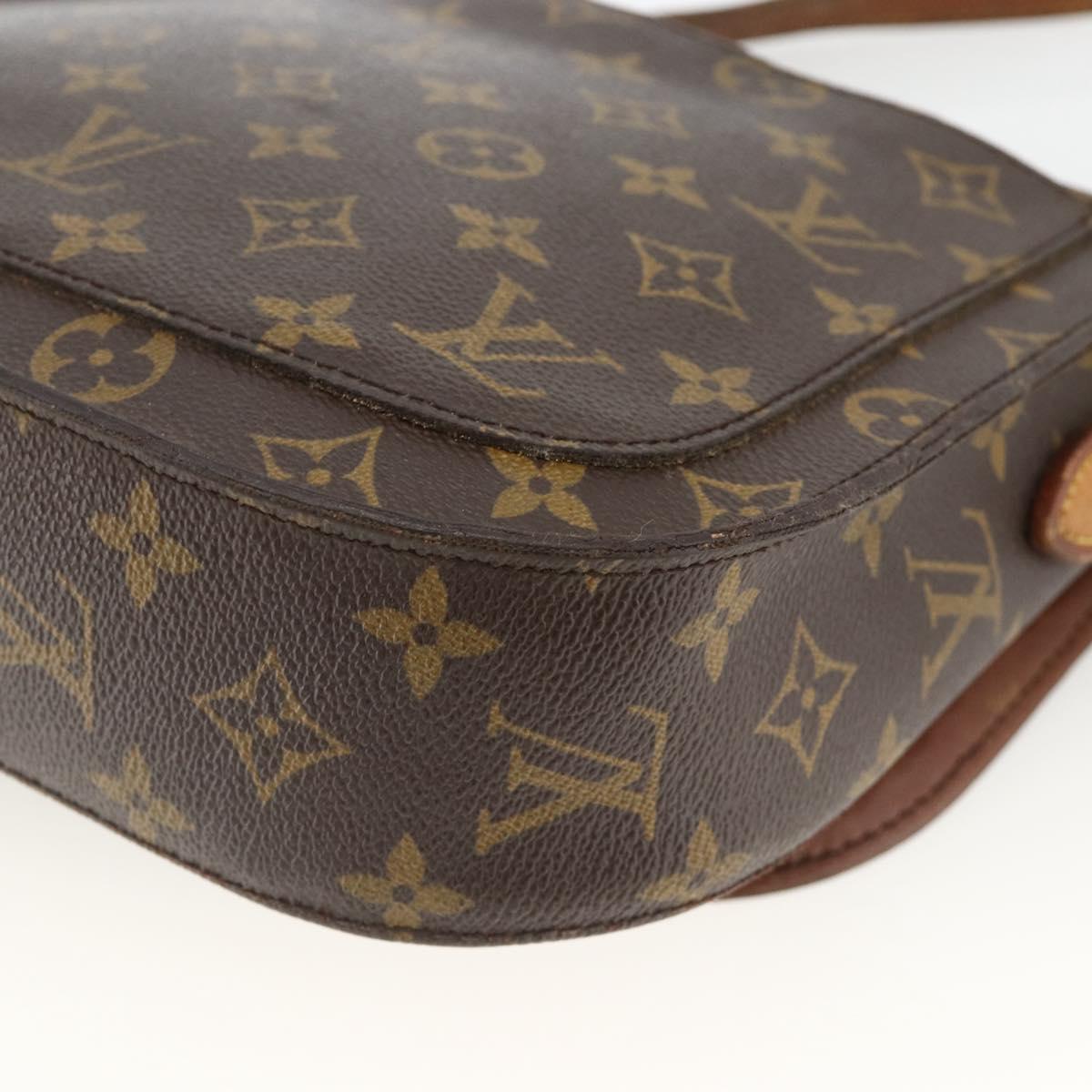 LOUIS VUITTON Monogram Saint Cloud GM Shoulder Bag M51242 LV Auth ka3097