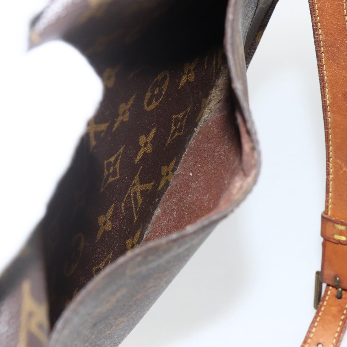 LOUIS VUITTON Monogram Saint Cloud GM Shoulder Bag M51242 LV Auth ka3097