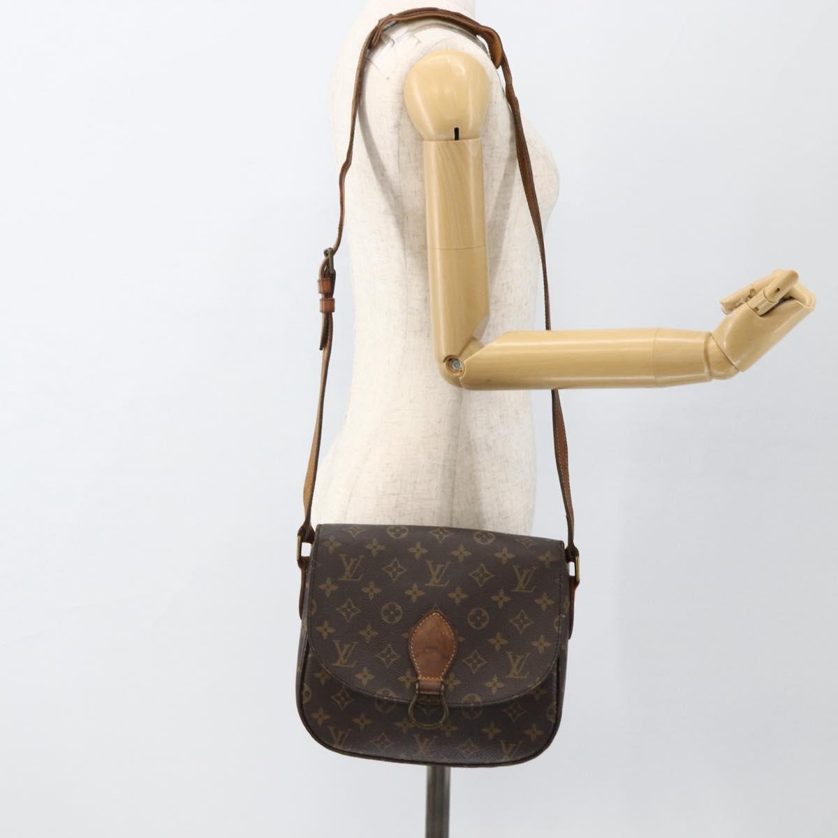 LOUIS VUITTON Monogram Saint Cloud GM Shoulder Bag M51242 LV Auth ka3097