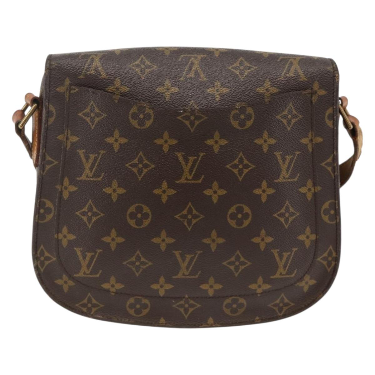LOUIS VUITTON Monogram Saint Cloud GM Shoulder Bag M51242 LV Auth ka3097