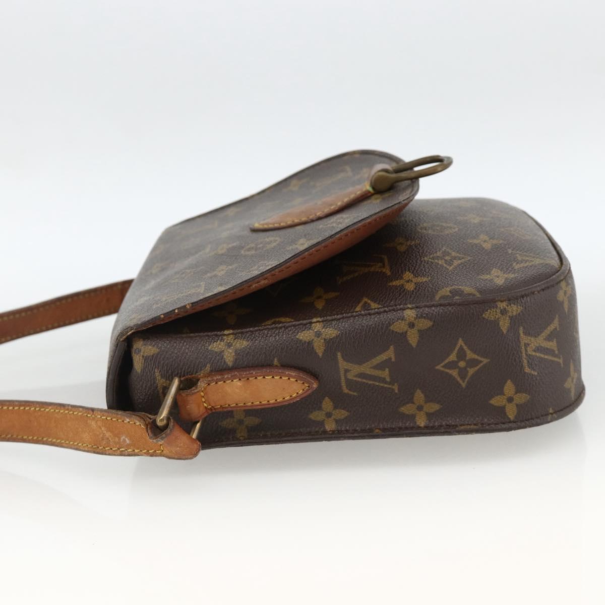 LOUIS VUITTON Monogram Saint Cloud GM Shoulder Bag M51242 LV Auth ka3097