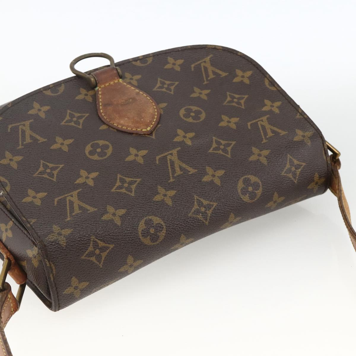 LOUIS VUITTON Monogram Saint Cloud GM Shoulder Bag M51242 LV Auth ka3097