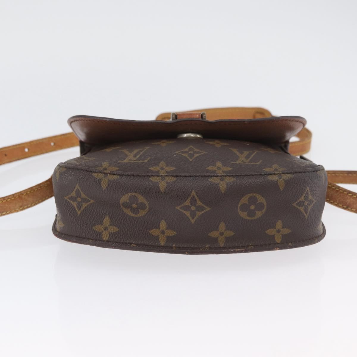 LOUIS VUITTON Monogram Saint Cloud MM Shoulder Bag M51243 LV Auth ka3112