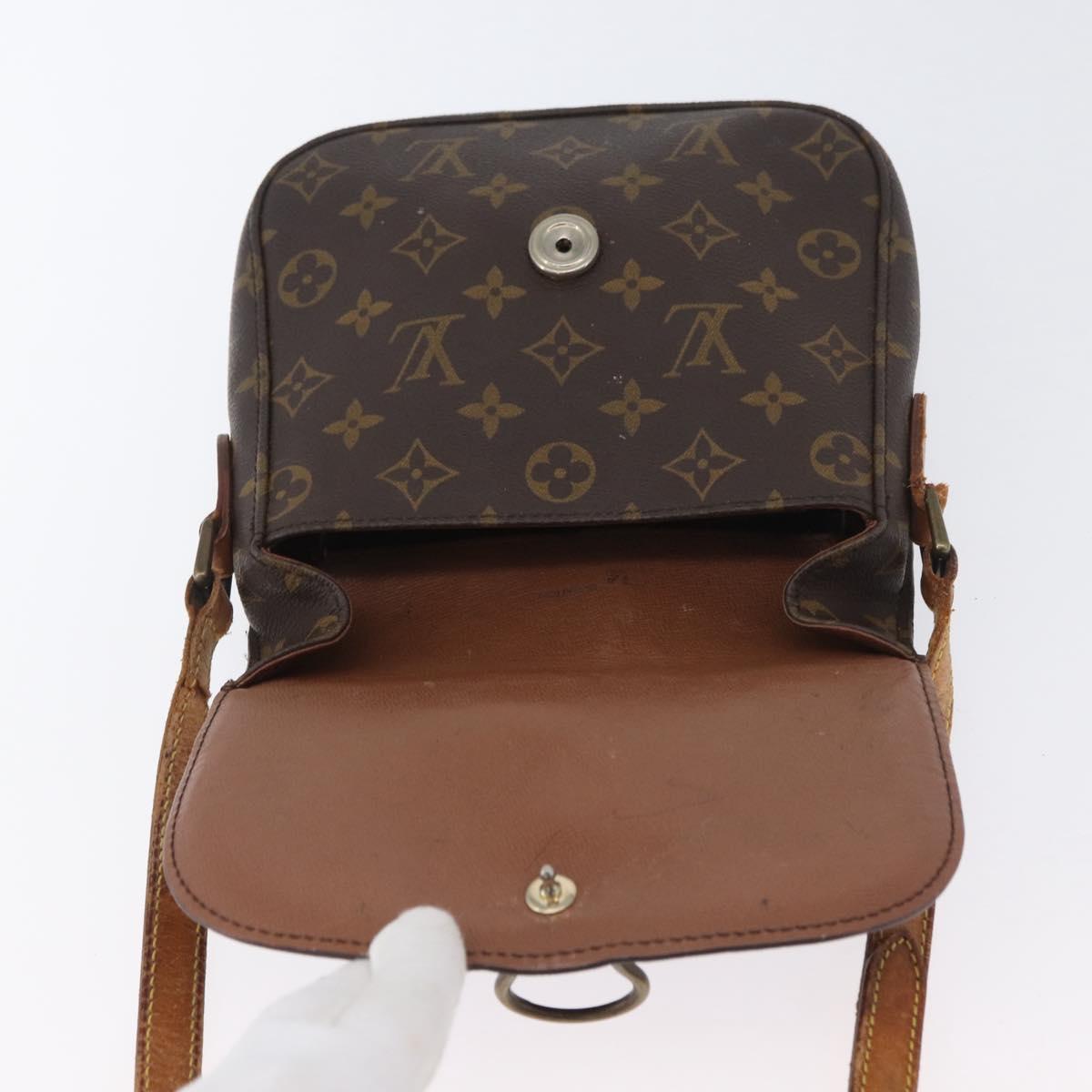 LOUIS VUITTON Monogram Saint Cloud MM Shoulder Bag M51243 LV Auth ka3112
