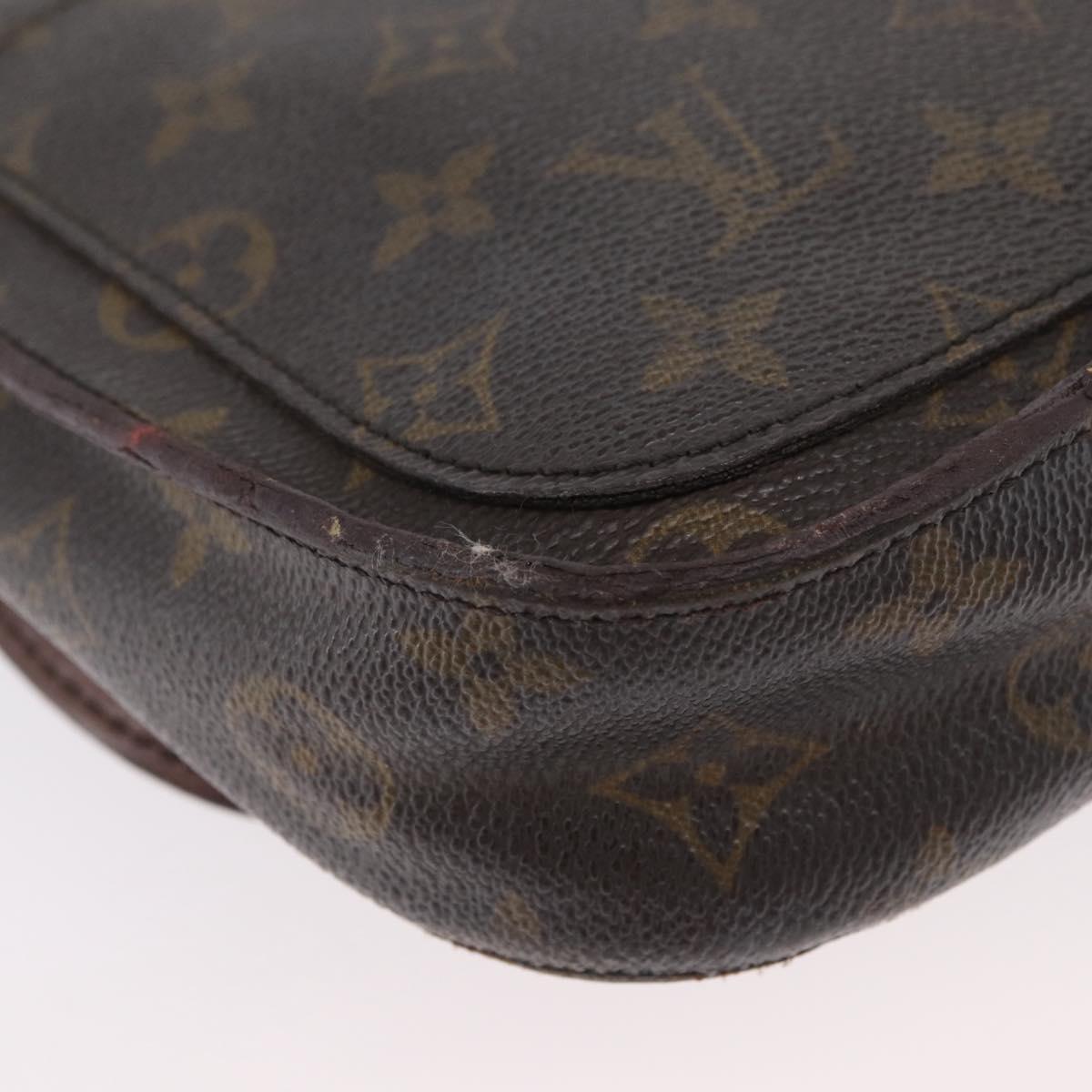 LOUIS VUITTON Monogram Saint Cloud MM Shoulder Bag M51243 LV Auth ka3114