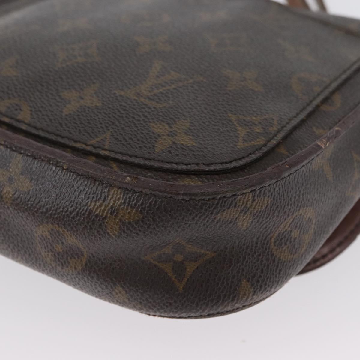 LOUIS VUITTON Monogram Saint Cloud MM Shoulder Bag M51243 LV Auth ka3114