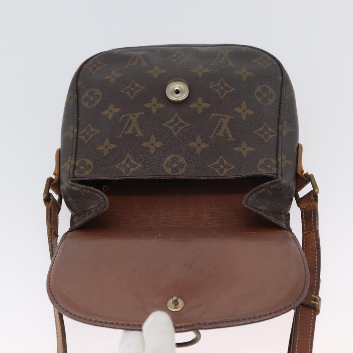 LOUIS VUITTON Monogram Saint Cloud MM Shoulder Bag M51243 LV Auth ka3114