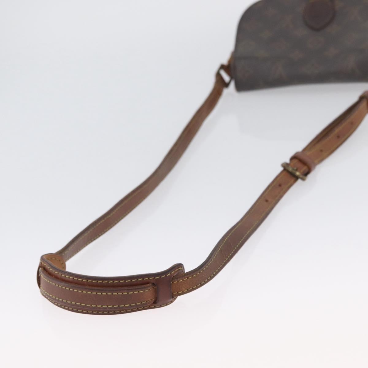 LOUIS VUITTON Monogram Saint Cloud MM Shoulder Bag M51243 LV Auth ka3114