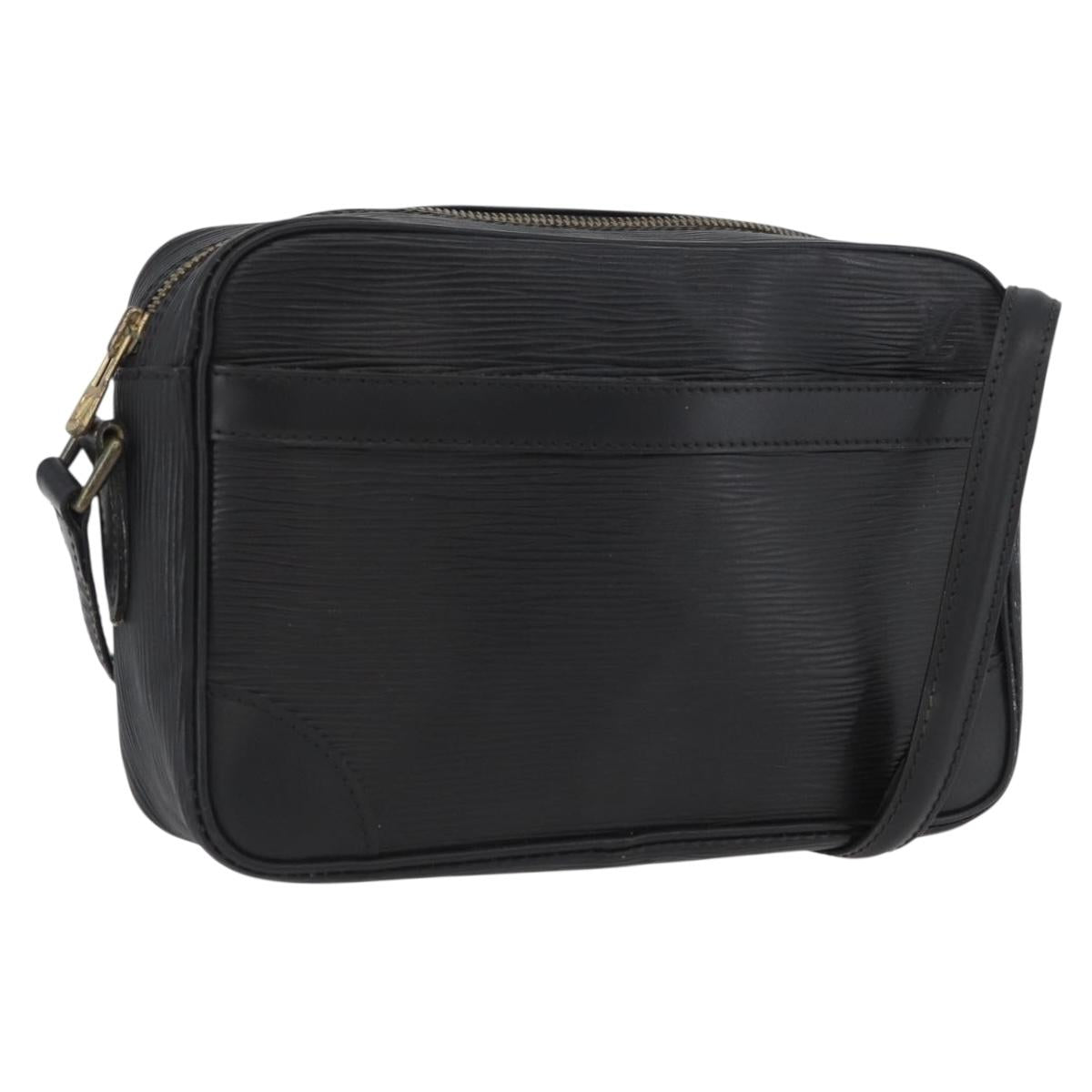 LOUIS VUITTON Epi Trocadero 23 Shoulder Bag Black M52302 LV Auth ka3119