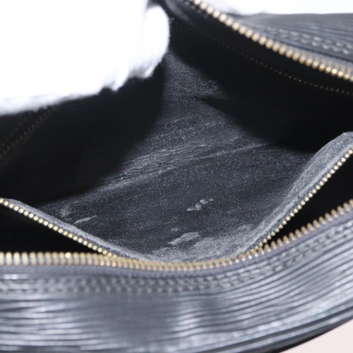 LOUIS VUITTON Epi Trocadero 23 Shoulder Bag Black M52302 LV Auth ka3119