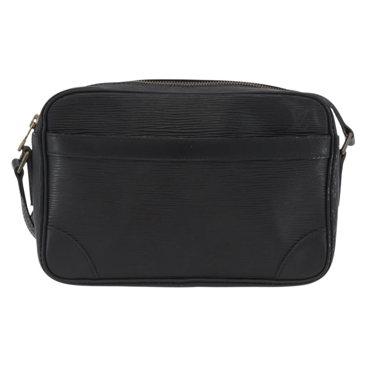 LOUIS VUITTON Epi Trocadero 23 Shoulder Bag Black M52302 LV Auth ka3119