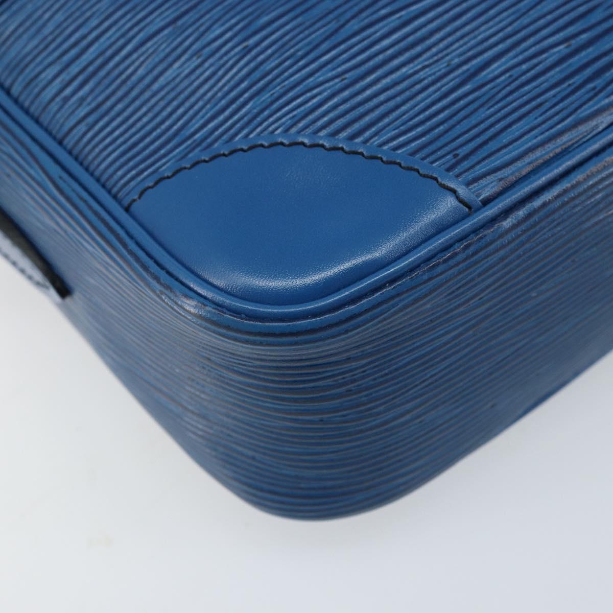 LOUIS VUITTON Epi Trocadero 23 Shoulder Bag Blue M52305 LV Auth ka3127