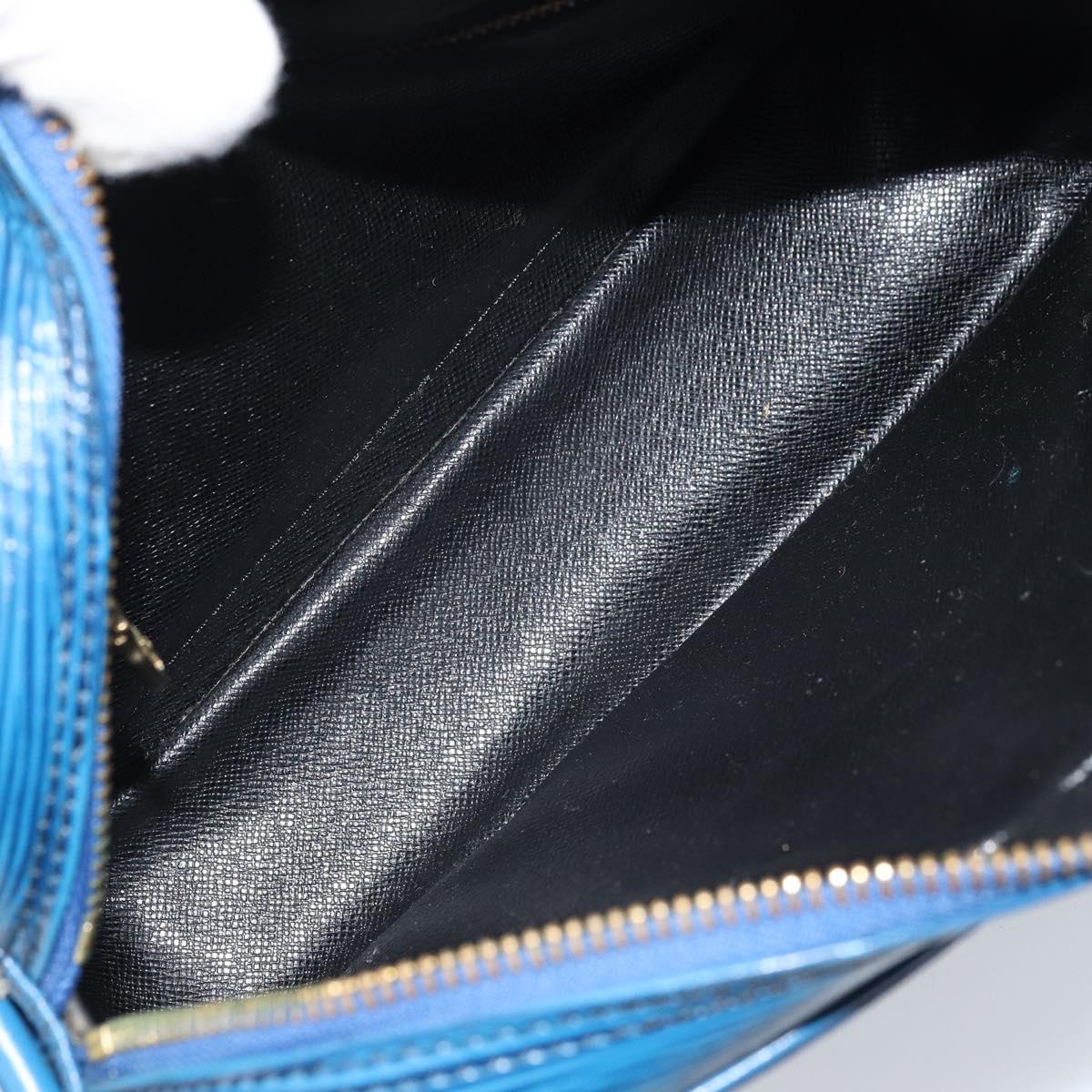 LOUIS VUITTON Epi Trocadero 23 Shoulder Bag Blue M52305 LV Auth ka3127