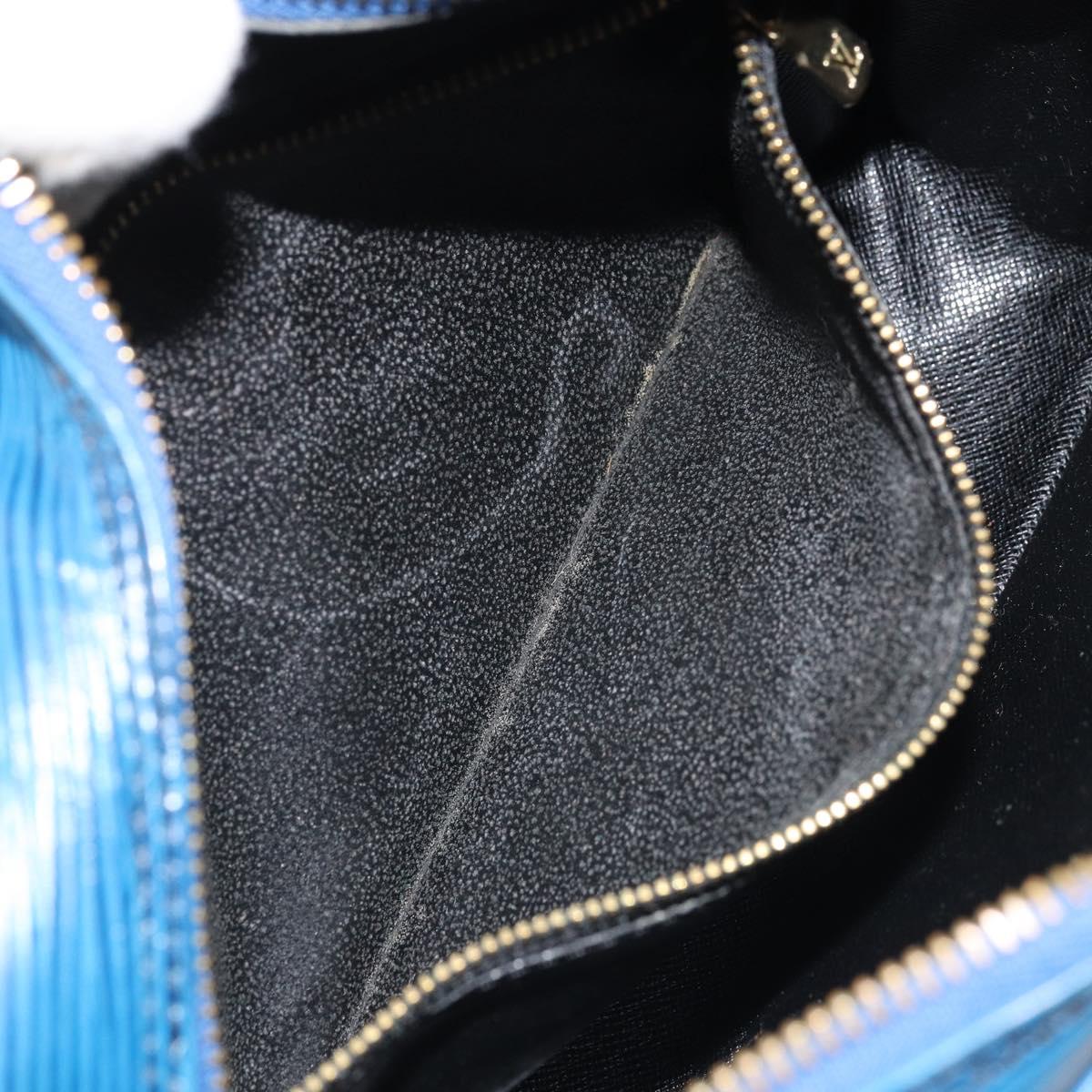 LOUIS VUITTON Epi Trocadero 23 Shoulder Bag Blue M52305 LV Auth ka3127