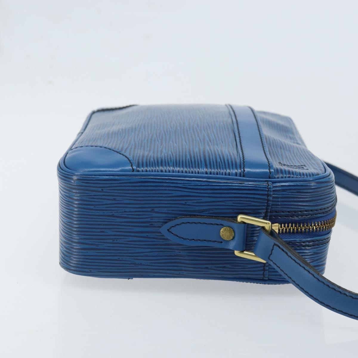 LOUIS VUITTON Epi Trocadero 23 Shoulder Bag Blue M52305 LV Auth ka3127