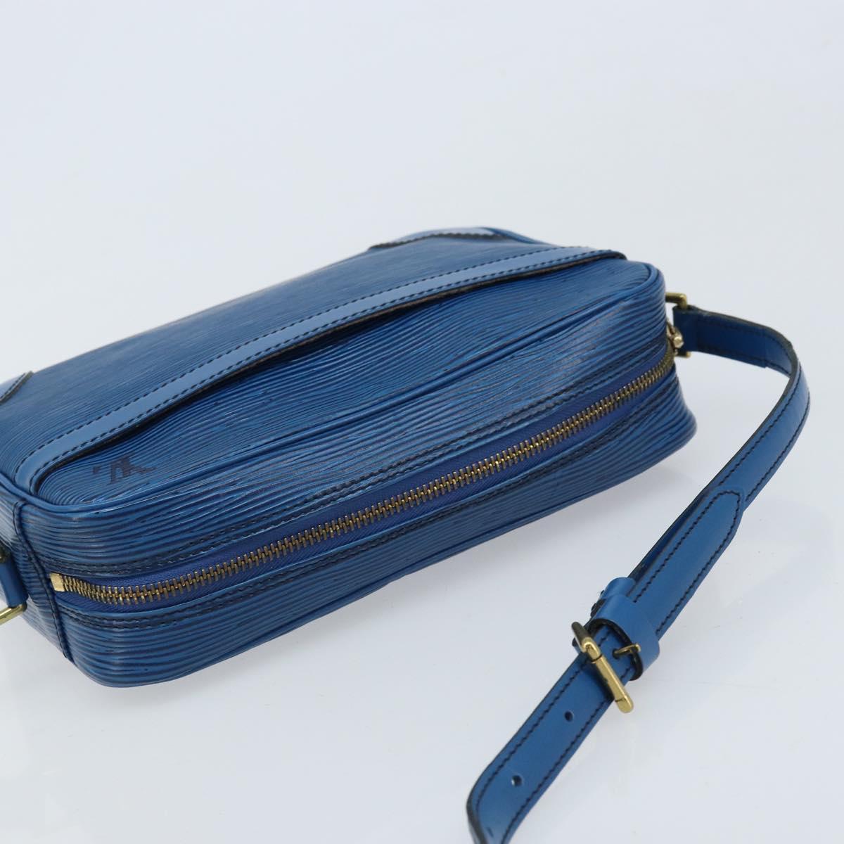 LOUIS VUITTON Epi Trocadero 23 Shoulder Bag Blue M52305 LV Auth ka3127