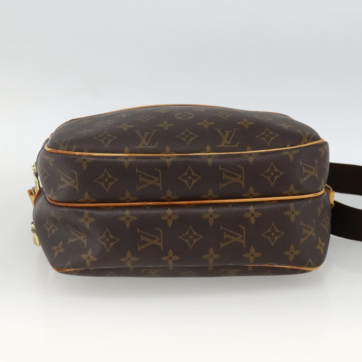 LOUIS VUITTON Monogram Reporter PM Shoulder Bag M45254 LV Auth ka3149