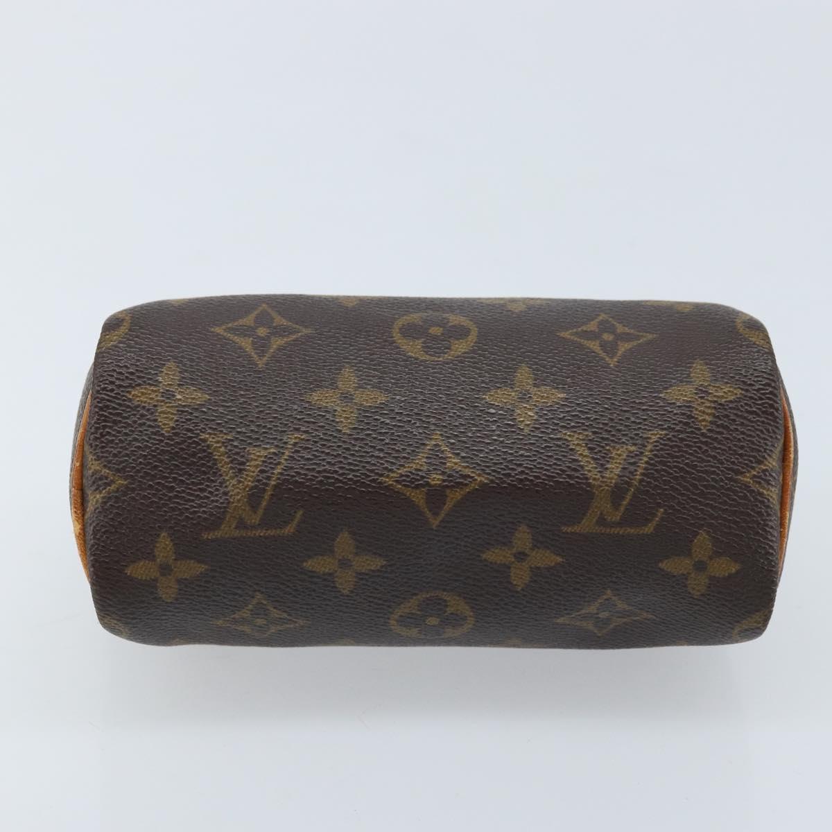 LOUIS VUITTON Monogram Mini Speedy Hand Bag M41534 LV Auth ka3152