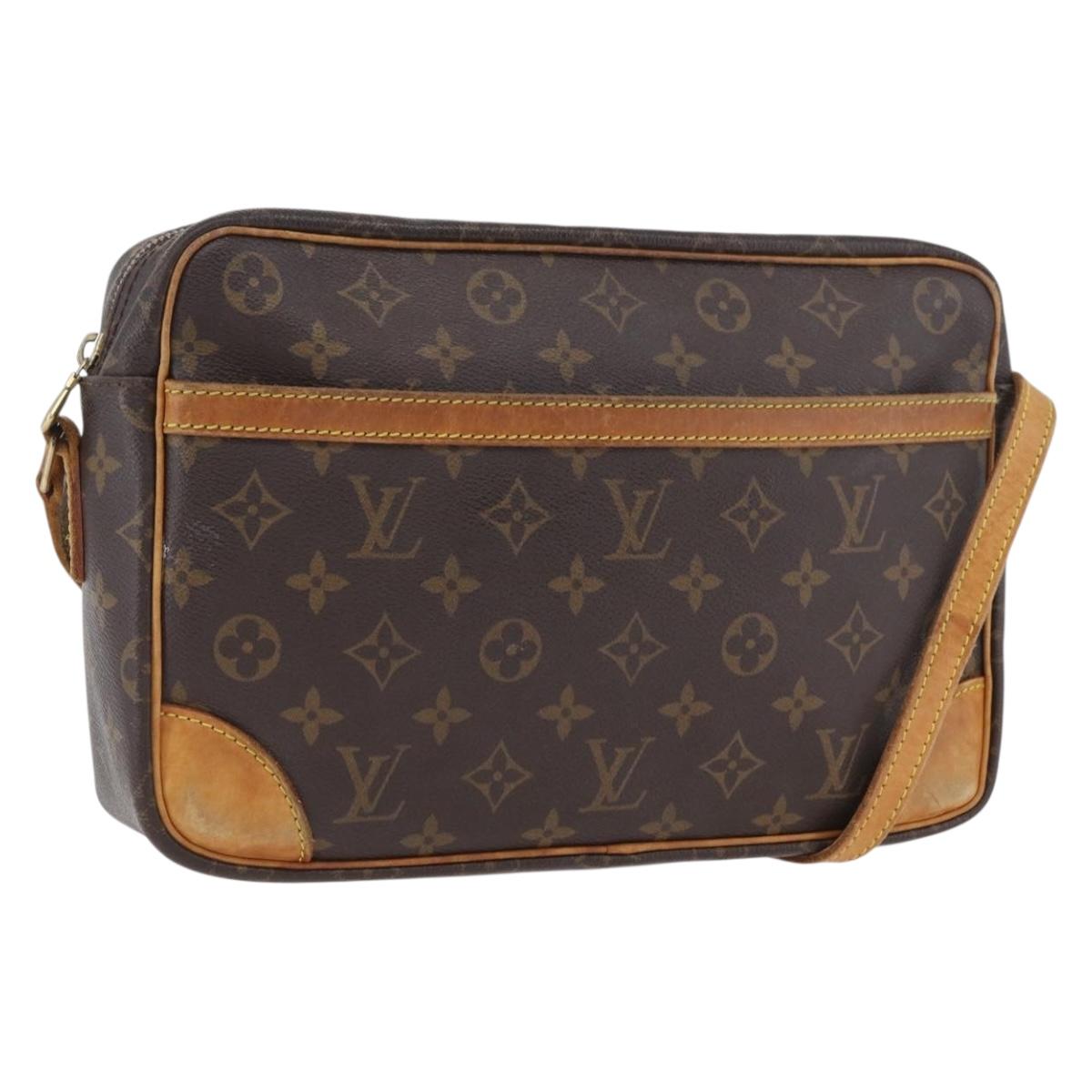 LOUIS VUITTON Monogram Trocadero 30 Shoulder Bag M51272 LV Auth ka3159